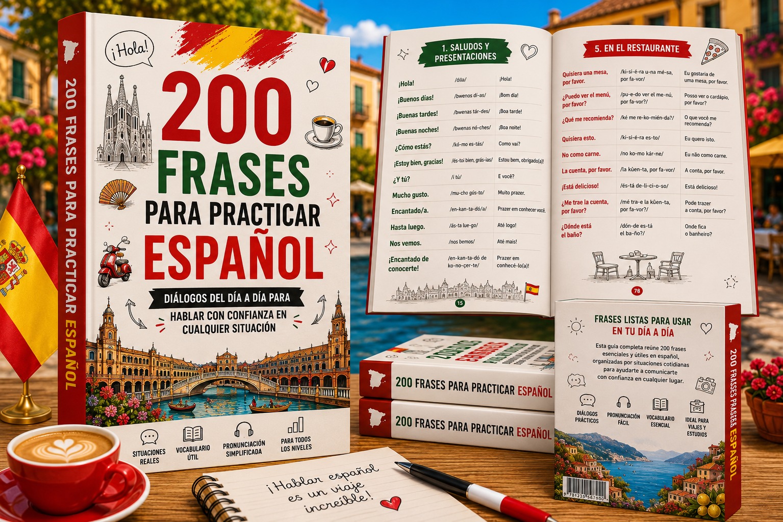 200 Frases para Praticar Espanhol